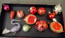 Vintage christmas baubles for sale  BROMSGROVE