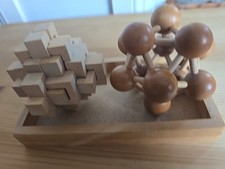 Two wooden puzzles for sale  GLASGOW