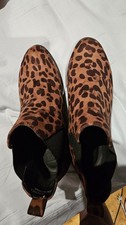 Leopard print chelsea for sale  BURTON-ON-TRENT