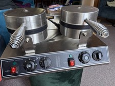 Commercial double waffle for sale  EDINBURGH