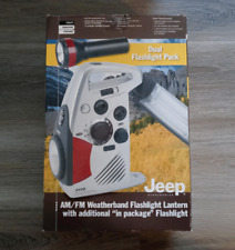 Jeep AM/FM/Weather-Band Lanterna Rádio/Lanterna JXLWBC Pacote Combo Novo comprar usado  Enviando para Brazil