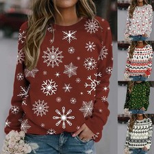 Damen weihnachtspullover langa gebraucht kaufen  Berlin