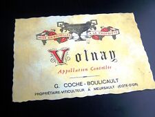 Ancienne étiquette volnay d'occasion  Quimperlé