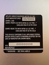 Frame tag solid for sale  Beverly Hills
