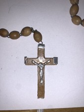 Necklace christ wooden for sale  SOUTHPORT