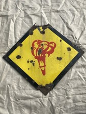 Emailleschild fackel tankstell gebraucht kaufen Emailleschild fackel tankstell gebraucht kaufen  Hainichen