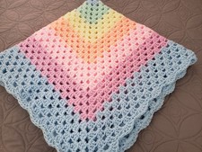 Hand crochet rainbow for sale  WITHERNSEA