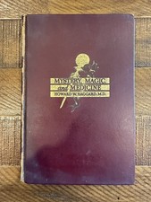 Mystery Magic Medicine Howard Haggard 1933 1st ED Antique Medical History Book segunda mano  Embacar hacia Mexico