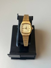 Relógio de pulso Citizen pulseira quartzo feminino folheado a ouro anos 90 estilo Y2k vintage 17 mm, usado comprar usado Relógio de pulso Citizen pulseira quartzo feminino folheado a ouro anos 90 estilo Y2k vintage 17 mm, usado comprar usado  Enviando para Brazil