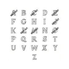 Silver crystal letters for sale  Buckeye