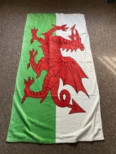 Welsh flag beach for sale  PONTYPRIDD