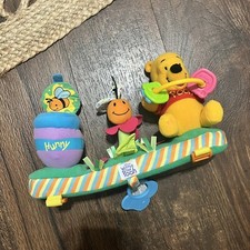 Carrinho de bebê Disney Winnie Pooh acessório centro de atividades bar cadeira alta berço, usado comprar usado  Enviando para Brazil