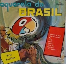 AQUARELA DO BRASIL TRIO SURDINA  10" MUSIDISC BRAZIL DL-1004  LP, usado comprar usado  Enviando para Brazil