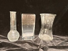 trio flower vases glass for sale trio flower vases glass for sale Warner Robins