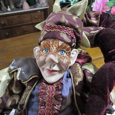 Two harlequin jester d'occasion  Expédié en Belgium