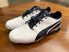 Zapatos de golf PUMA Ignite Pro Adapt - Talla 10,5 blanco/azul marino - Raros segunda mano  Embacar hacia Mexico