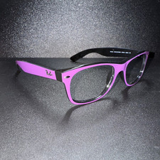 Óculos de sol Ray-Ban Italy K RB2132 novo wayfarer 873/32 52[]18 2N roxo perfeito estado comprar usado  Enviando para Brazil