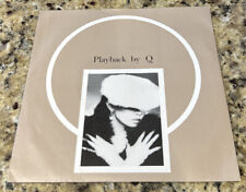 PLAYBACK BY Q 45RPM 7” 1982 MAO RECORDS/FRENCH LICK IMPORT UK COQ 6 comprar usado  Enviando para Brazil