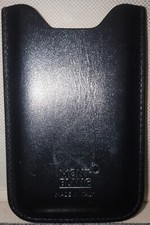 Usado, Capa telefone Montblanc couro preto Meisterstuck iPhone 4 e Iphone 4s comprar usado  Enviando para Brazil