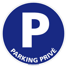 Panneau parking privé. d'occasion  Cambrai