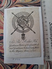 18th cent armorial for sale  LONDON