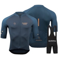 Usado, Conjunto de jersey masculino verão manga curta ciclismo MTB bicicleta desgaste respirável  comprar usado  Enviando para Brazil