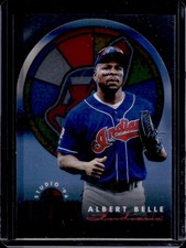 1996 Donruss Studio Albert Belle Vitral Estrelas #7 Indians comprar usado 1996 Donruss Studio Albert Belle Vitral Estrelas #7 Indians comprar usado  Enviando para Brazil