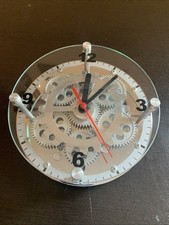 gear clock silver for sale gear clock silver for sale Belleville