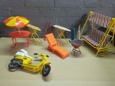 Paquete de muebles de jardín, artículos de limpieza y accesorios para ciclomotor Sindy *Hc# segunda mano  Embacar hacia Mexico
