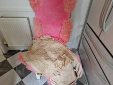 Pink fluffy seat for sale Pink fluffy seat for sale  CAMELFORD