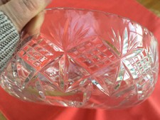 Vintage 1980 crystal for sale  SAFFRON WALDEN