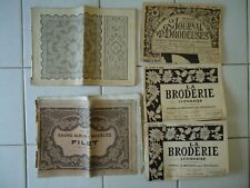 Broderie filet albums d'occasion  Habsheim