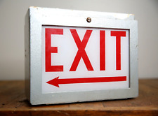 Vintage exit sign for sale  Decatur