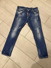 Dsquared2 blue ripped for sale  SHREWSBURY