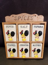 Vintage spice rack for sale  Marlow