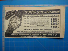 Philippe besancon watchmaking d'occasion  Expédié en Belgium