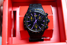 Relógio Swatch Irony Chrono YCB4015AG réptil violeta comprar usado Relógio Swatch Irony Chrono YCB4015AG réptil violeta comprar usado  Enviando para Brazil