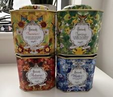 Harrods tea tins for sale  BASINGSTOKE