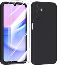 Hülle + 2X Schutzglas  für Samsung Galaxy A15 4G / 5G Panzerfolie Case Schwarz comprar usado  Enviando para Brazil