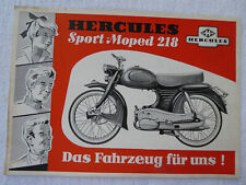 Hercules prospekt 1958 gebraucht kaufen  Wiesloch