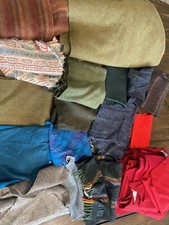 Wool fabric remnants for sale  Lewiston