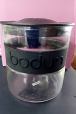 Glass jar bodum for sale  WADHURST
