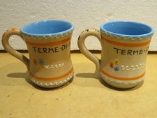 Coppia tazze ceramica usato  Salerno