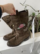 Stiefel military look gebraucht kaufen  Merklingen