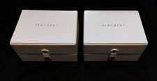 Two stackers white for sale  Livonia