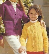 Girls cardigan knitting for sale  SWANLEY