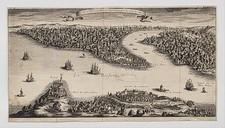 Usado, TURQUIE - Vue d'Istambul et costume turc - Gravures sur cuivre d'époque XVIIIe s comprar usado  Enviando para Brazil