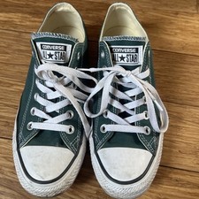 Converse star green for sale  LOUGHBOROUGH