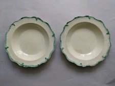 Antique creamware shell for sale  LONDON