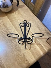 Black metal wall for sale  CLACTON-ON-SEA